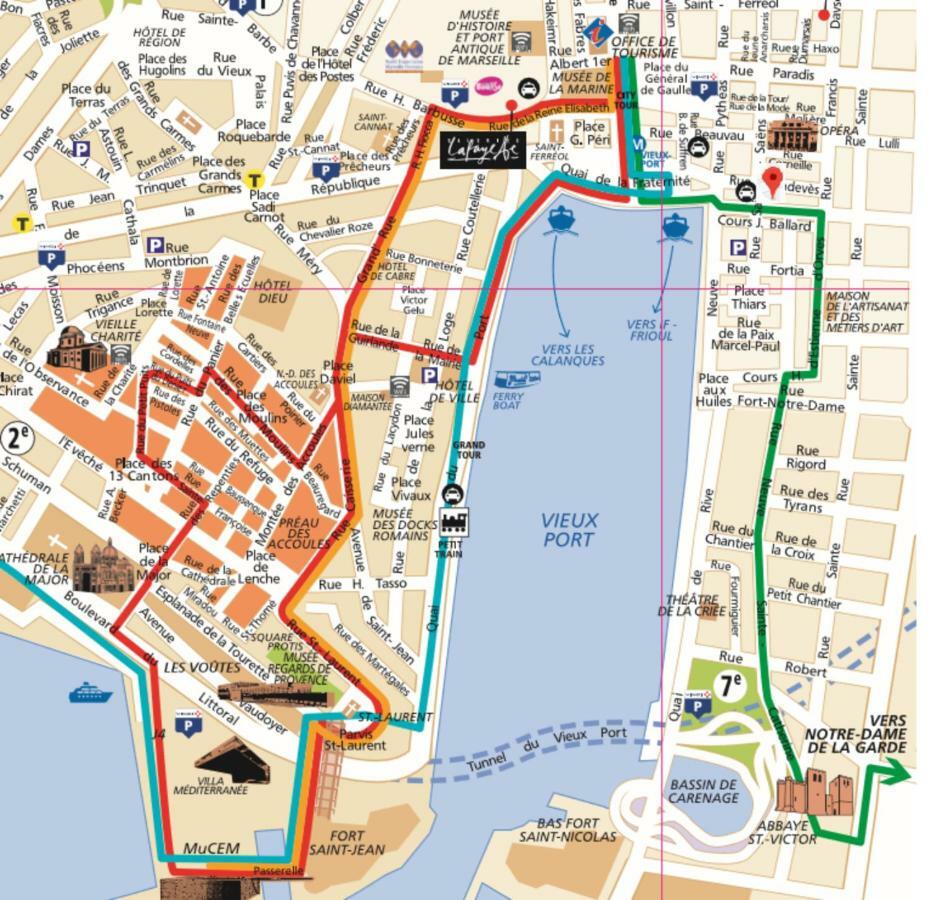 Superbe T2 Vieux Port Apartment Марсилия Екстериор снимка