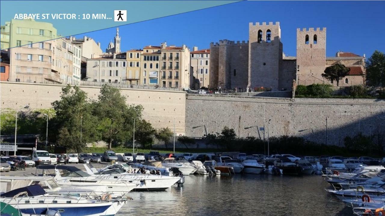 Superbe T2 Vieux Port Apartment Марсилия Екстериор снимка